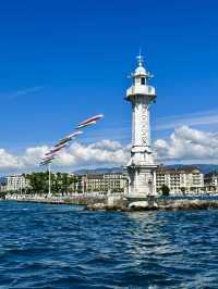 🇨🇭船河遊日內瓦湖⛲️近距離觀賞日內瓦大噴泉