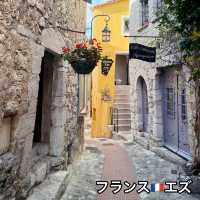 【フランス🇫🇷エズ】中世の雰囲気が残る美しい街エズ