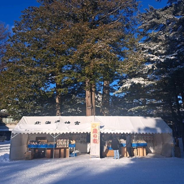 北海道旅遊😍北海道神宮🥳品嚐神宮茶屋馳名牛乳雪糕和福餅😋