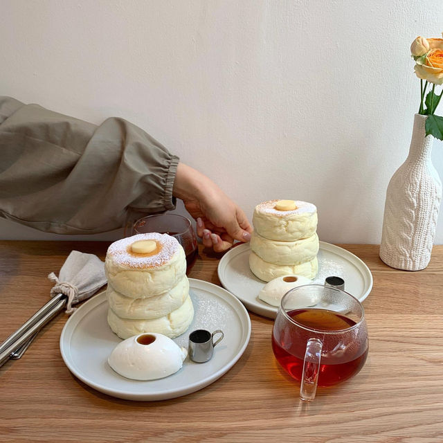 Fluffy Pancake Paradise at aimu Café