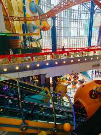 Lights, Games, and Fun at the Indoor Theme Park