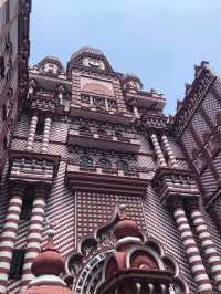 Picturesque mosque in Sri Lanka 