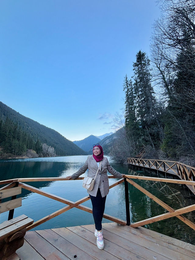 Kolsai Most Beautiful Lake in Kazasthan🥰