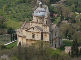 Madonna di San Biagio Church in Montepulciano, Italy