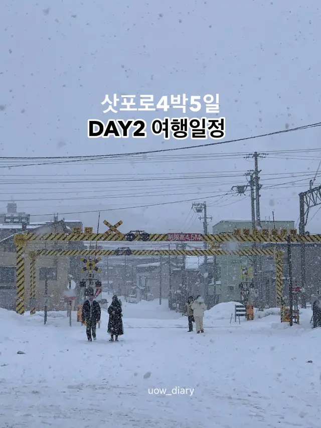 삿포로 4박5일 DAY2 여행일정