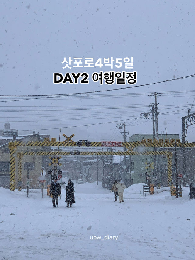 삿포로 4박5일 DAY2 여행일정