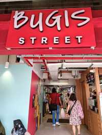 Bustling Shopping District in Traditional Ambience