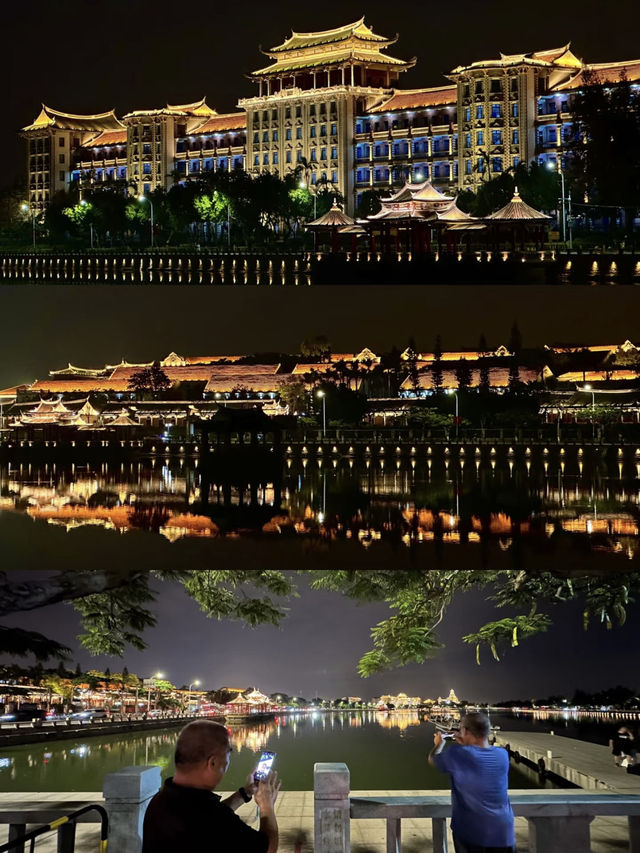 🌟 You absolutely must visit Longzhou Pool for its night view!