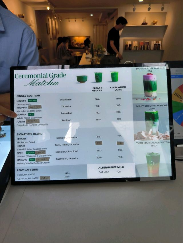 Apa Matcha Cafe มัทฉะย่านบางจาก