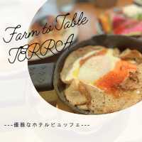 【札幌🇯🇵】朝からオシャレビュッフェ❄Farm to Table TERRA