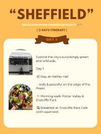 Sheffield for Nature & Wildlife trip