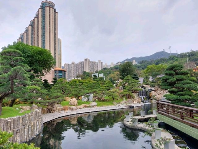Beautiful views in Nanlian Garden in Hongkong
