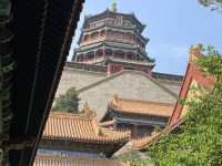 Imperial Gardens had us sweating climbing to the top! The views were worth it! 
