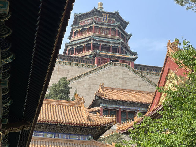 Imperial Gardens had us sweating climbing to the top! The views were worth it! 