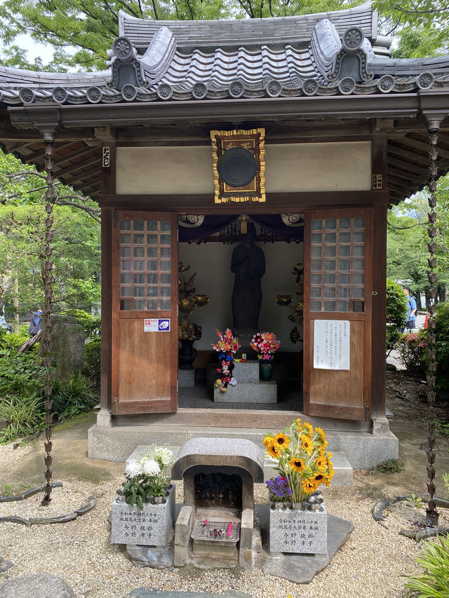 【東京都芝公園🇯🇵 西向観世音と千躰子育地蔵尊】