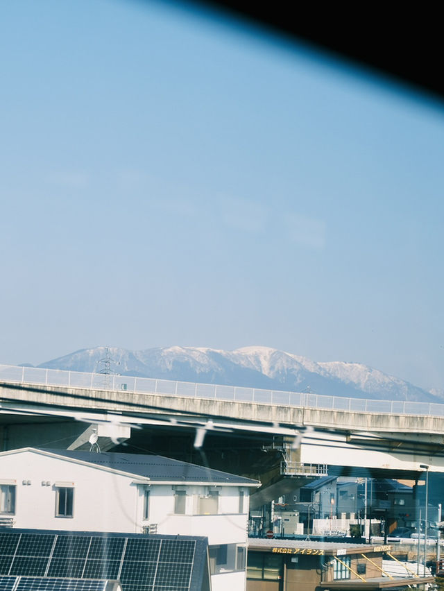 前往京都近郊琵琶湖的路上