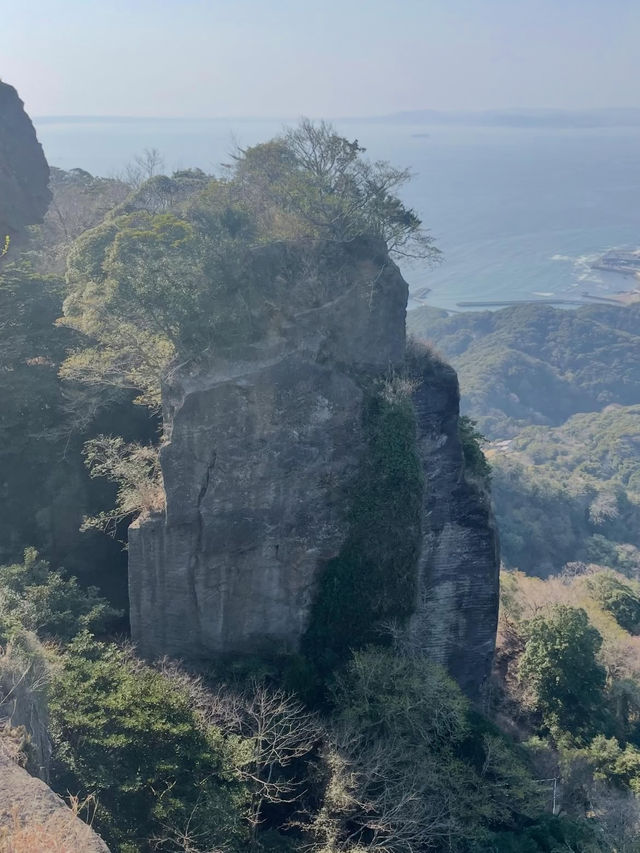 絶景と仏像の神秘「鋸山」