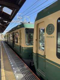 Kamakura  กับรถไฟสีเขียว Enoden ในตำนาน 🚃