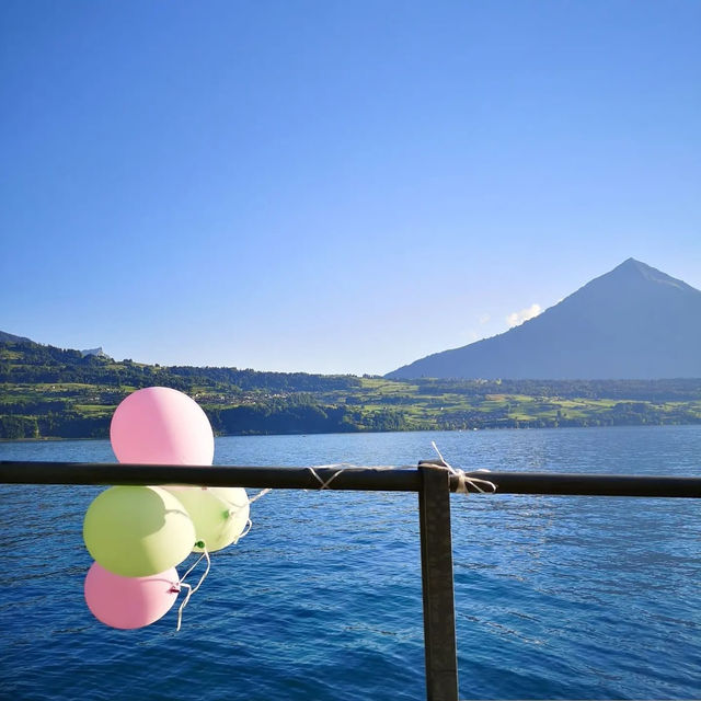 🏰✨ Summer Weekend at Oberhofen Castle: A Fairytale on Lake Thun 