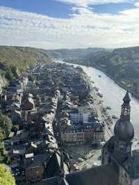 Dinant - Charming city by the river Meuse in Wallonia, Belgium