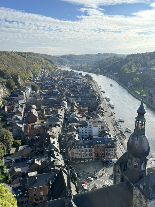 Dinant - Charming city by the river Meuse in Wallonia, Belgium