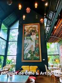 Muguet de Café & Art Space เป็นคาเฟ่และพื้นที่ศิลป