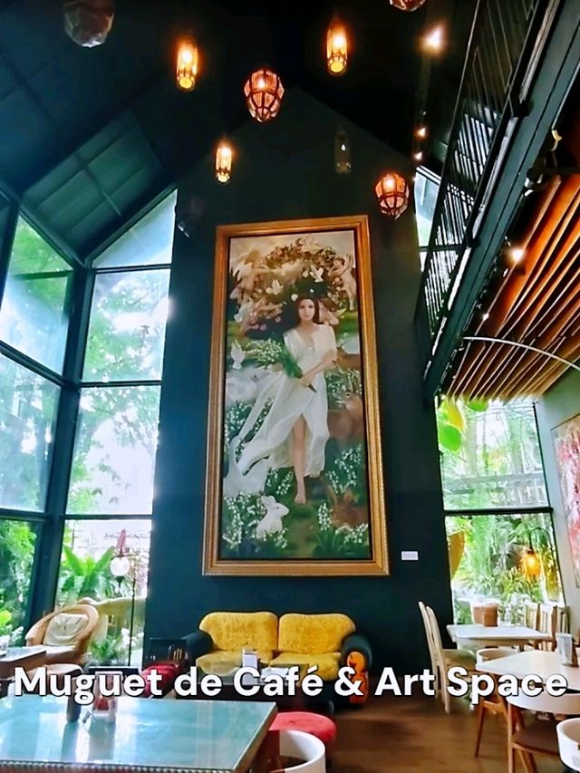 Muguet de Café & Art Space เป็นคาเฟ่และพื้นที่ศิลป