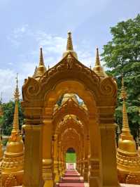 เจดีย์ 500 ยอด วัดป่าสว่างบุญ สระบุรี