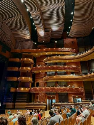 The Wales Millennium Centre stands as one of Cardiff's most impressive architectural achievements, and after experiencing "The Book of Mormon"