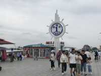 202507丹東：一趟直視北韓的邊境凝視📍鴨綠江 1 號碼頭遊船