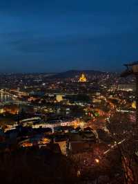 Night Strolls and City Glow at Narikala Fortress