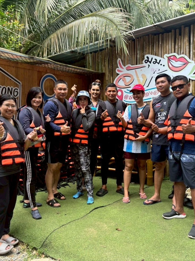 อีกหนึ่งแหล่งท่องเที่ยว ล่องแก่งวังสายทอง🏖️