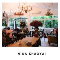 🍽 ร้านอาหาร Nina เขาใหญ่ – ฟิวชั่นอาหารไทย