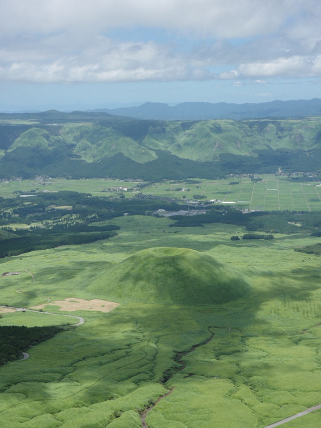 阿蘇を一望できる杵島岳