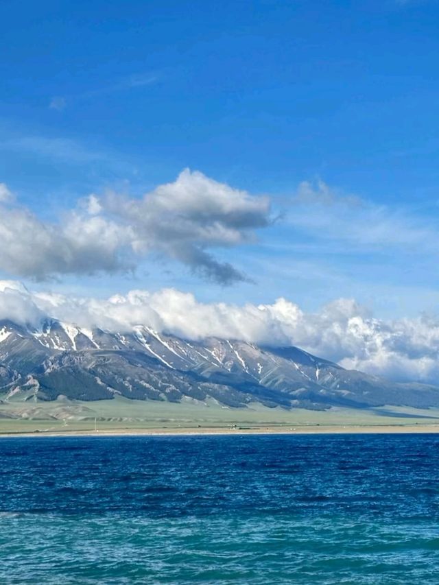 Where Sky Meets Water: The Beauty of Sayram Lake Where Sky Meets Water: The Beauty of Sayram Lake
