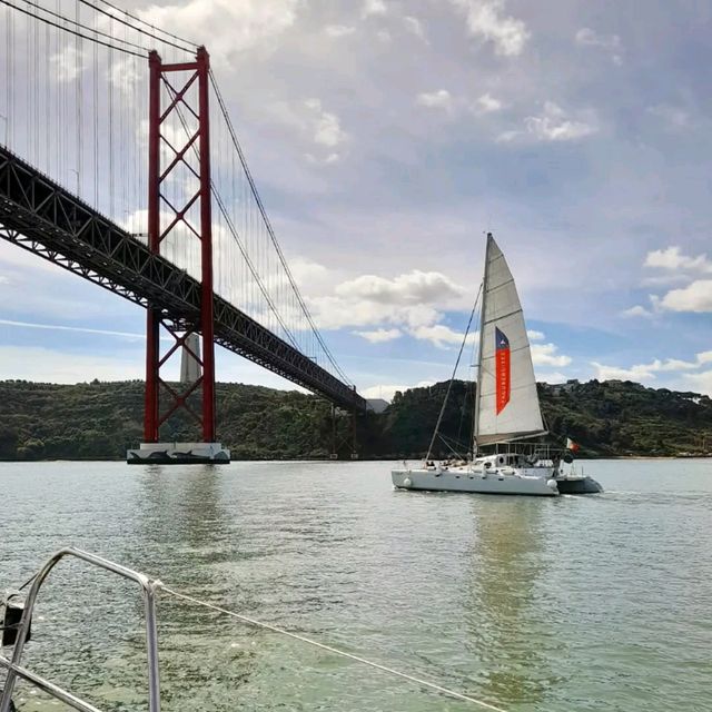 Admiring the Grandeur of Ponte 25 de Abril