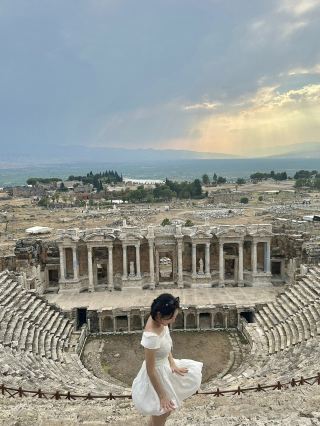 The Ancient City and Limestone Hot Springs: Pamukkale & Hierapolis