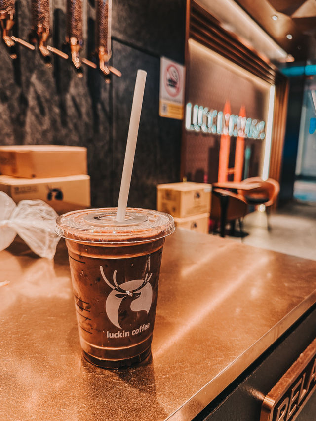 Modern Brews at Luckin Coffee, Sunway Pyramid