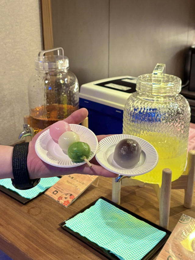 🍹 우메코지 카덴쇼 라운지 즐기기