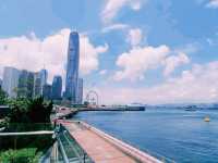 金鐘添馬公園看維港景色