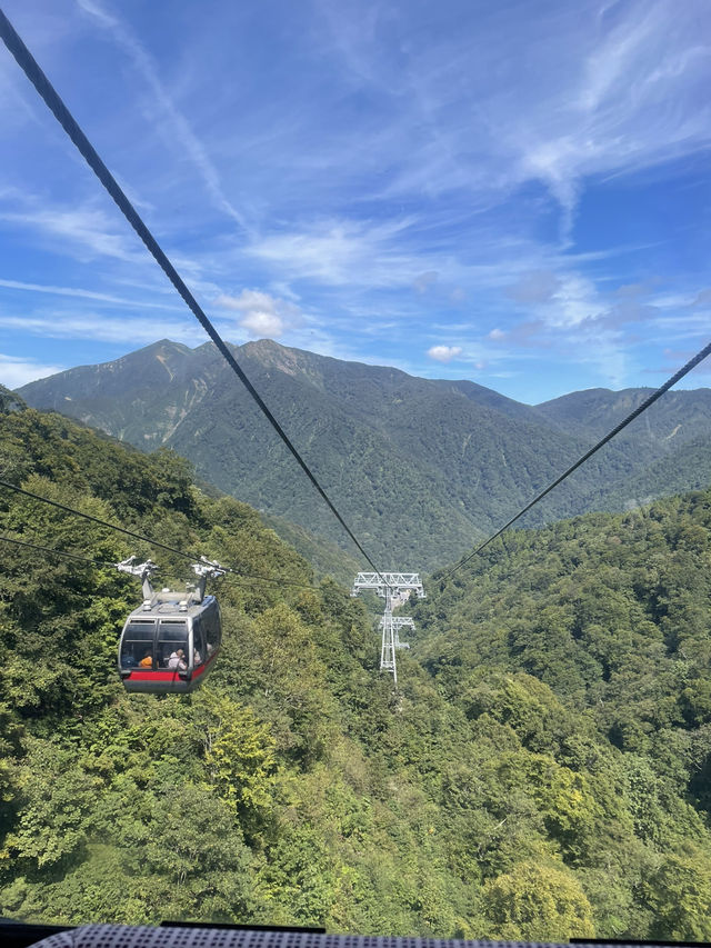 【群馬】 絶景!谷川岳ロープウェイ 【群馬】 絶景!谷川岳ロープウェイ