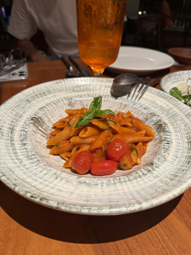  🍝 リゾート内で味わう、贅沢イタリアン ― Cucina