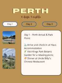 Tripcom Perth travel Picks✨