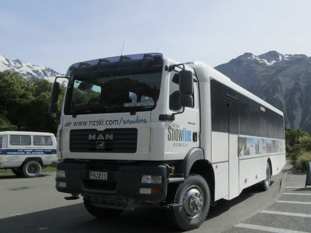 南島最高峰庫克山與塔斯曼冰川