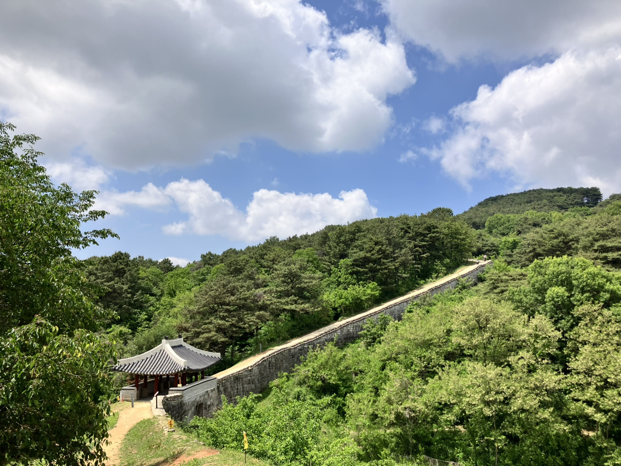 Sangdang Sanseong Fortress in Cheongju.