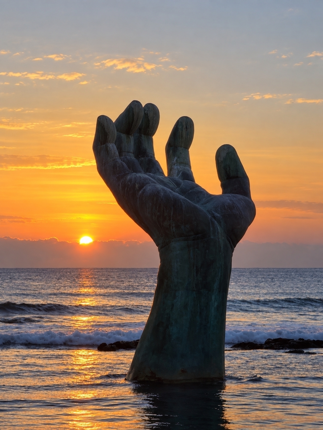 The famous Hand of Life structure