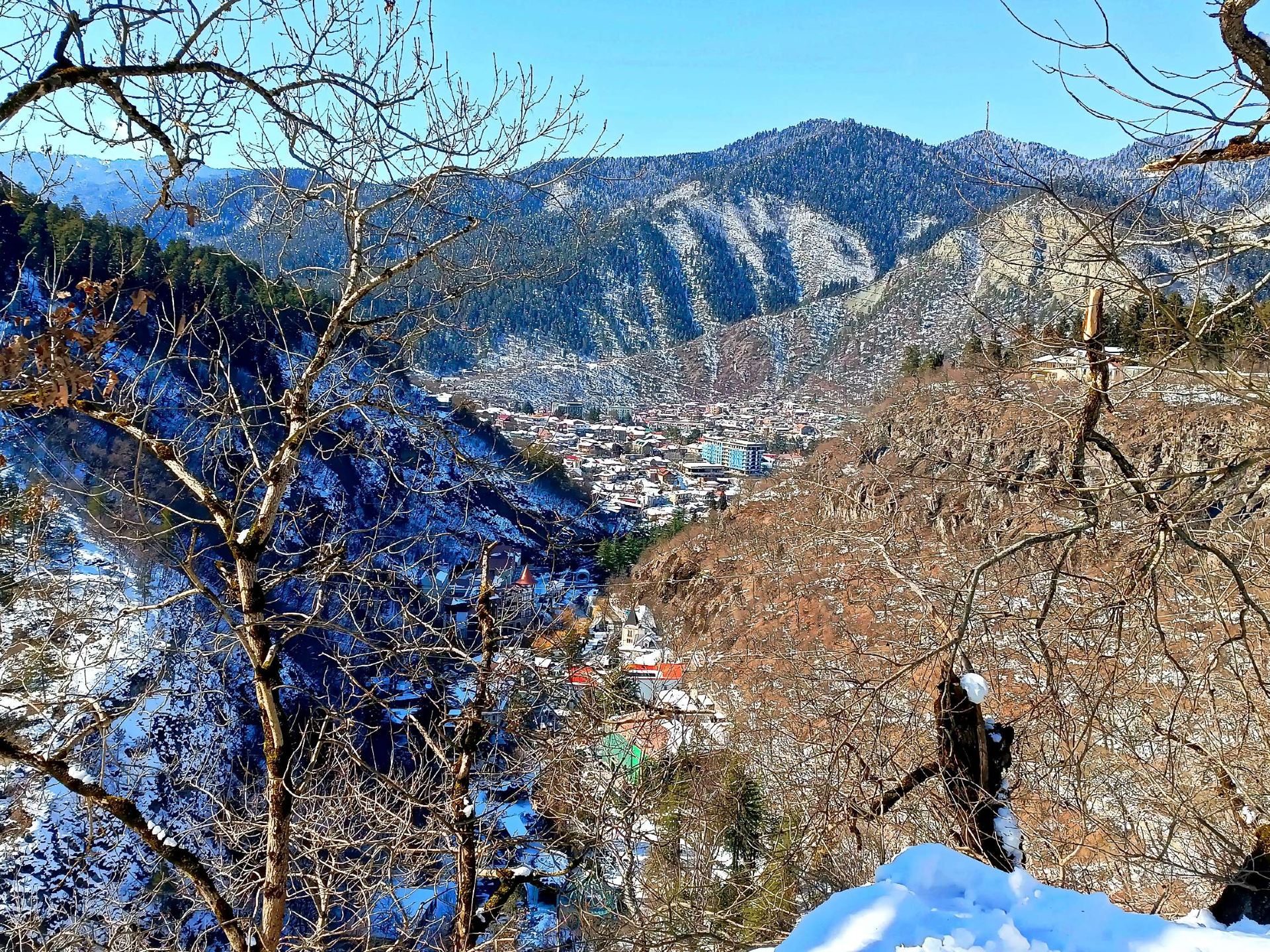 🏔️❄️Dari Mata Air Mineral ke Padang Gurun Bersalju: Awal Maret di Borjomi