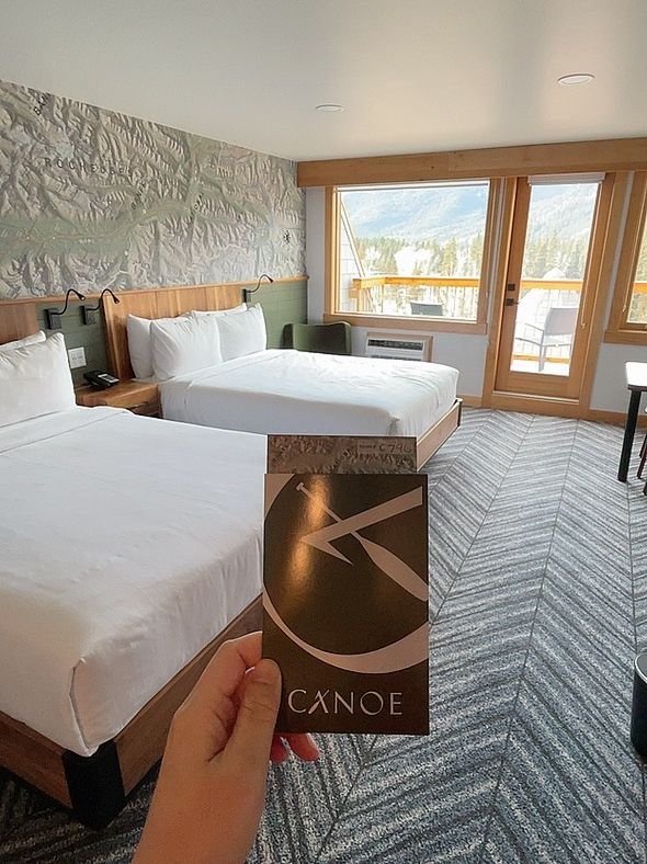 Banff에서 가장 좋았던 아름다운 경관의 호텔Canoe & Suites