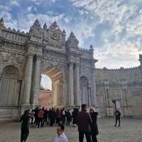 🌟 Dolmabahçe Palace 🏰 in Istanbul! 🌆