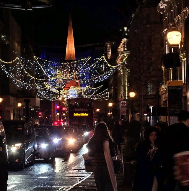 Taking a walk in London After sunset.